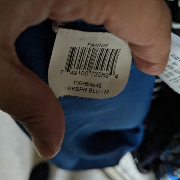 BCBGMaxAzria Tiered Dress in Blue - Picture 7 of 7